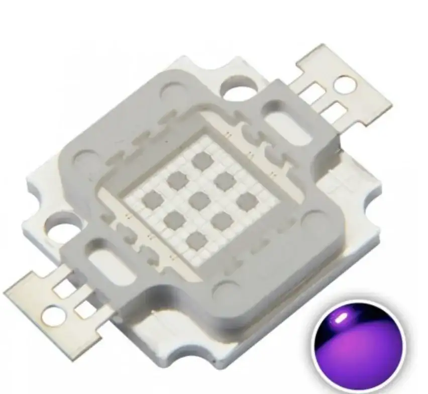 پاور LED 10W فرابنفش UV
